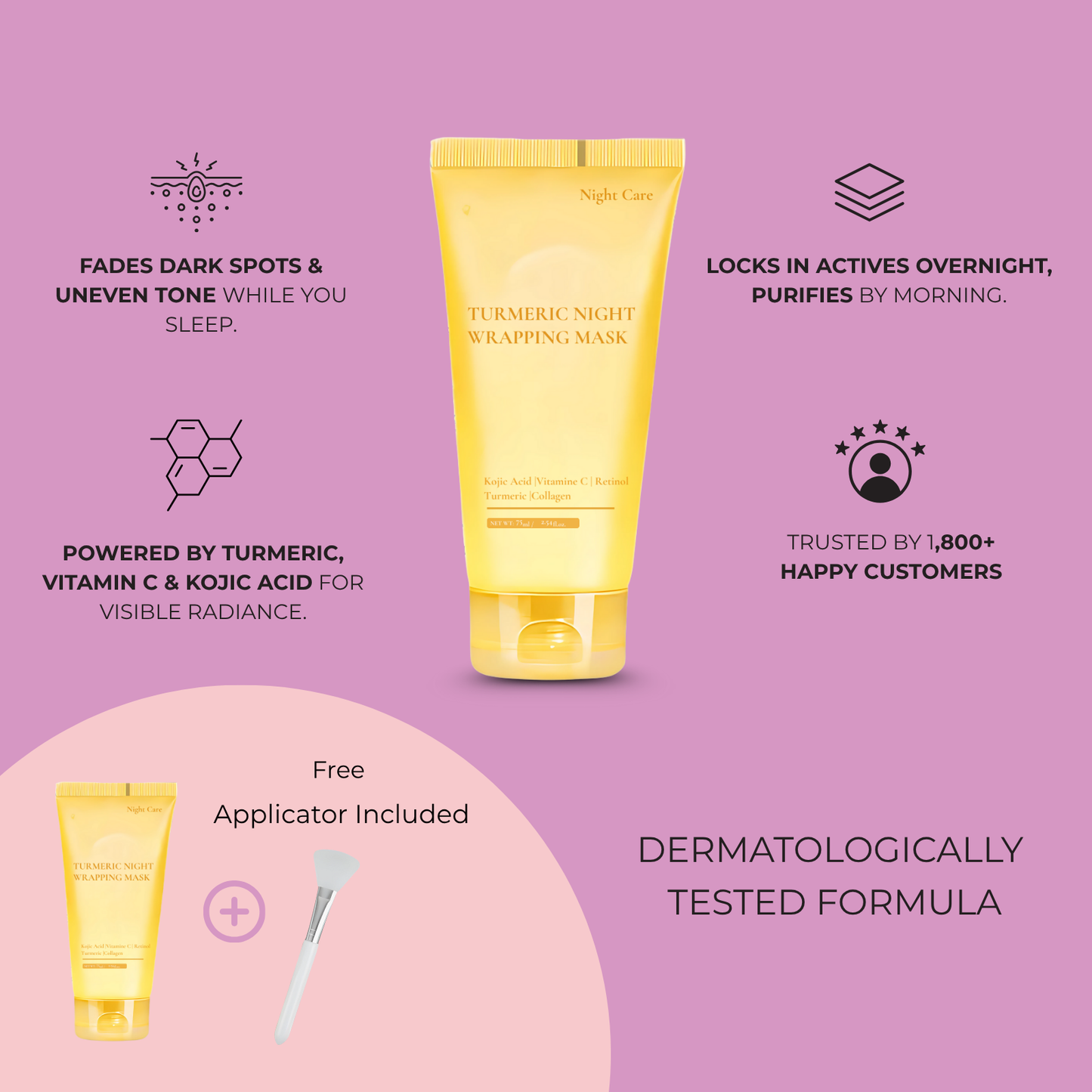 Turmeric Night Wrapping Mask