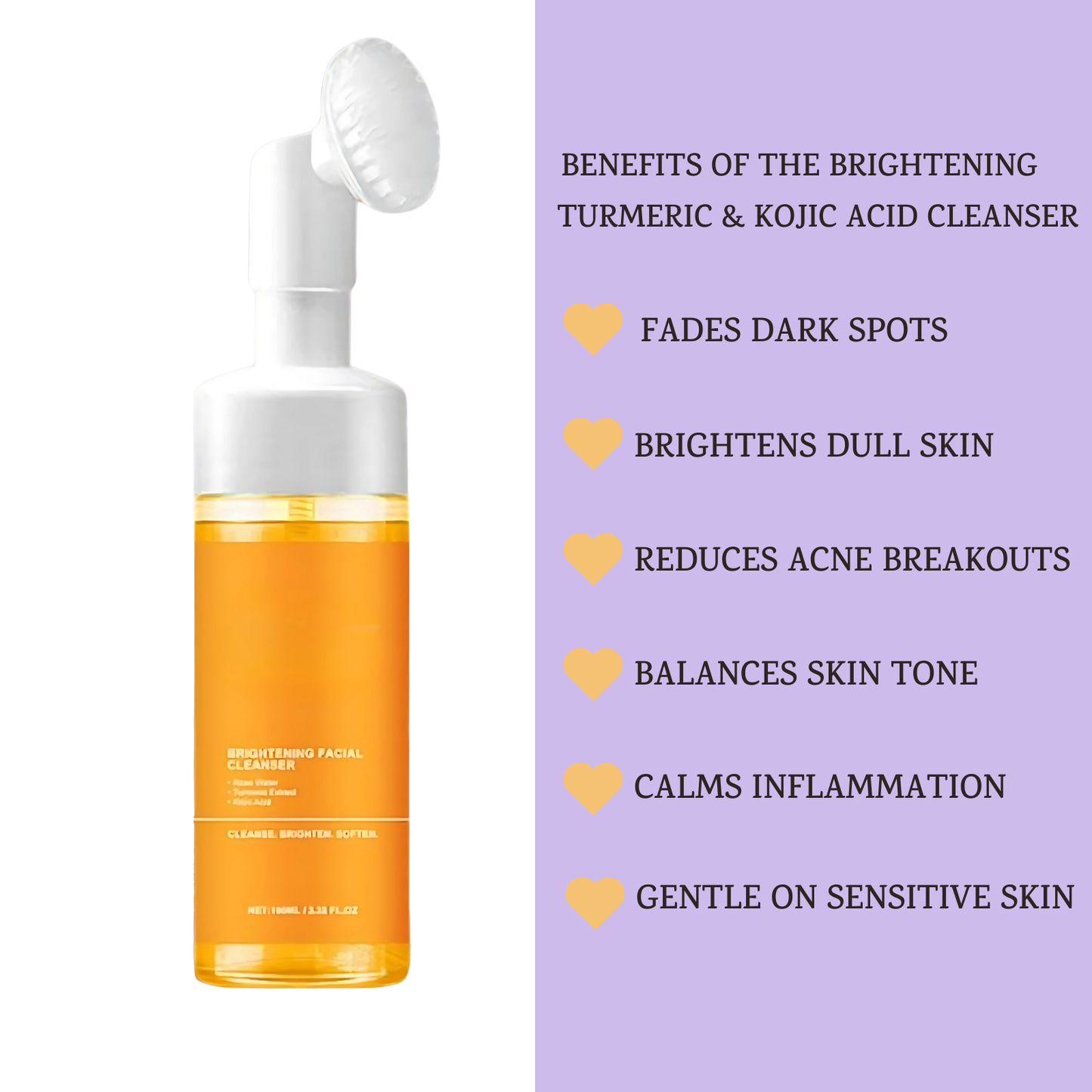 Turmeric  & Kojic Acid Facial Cleanser