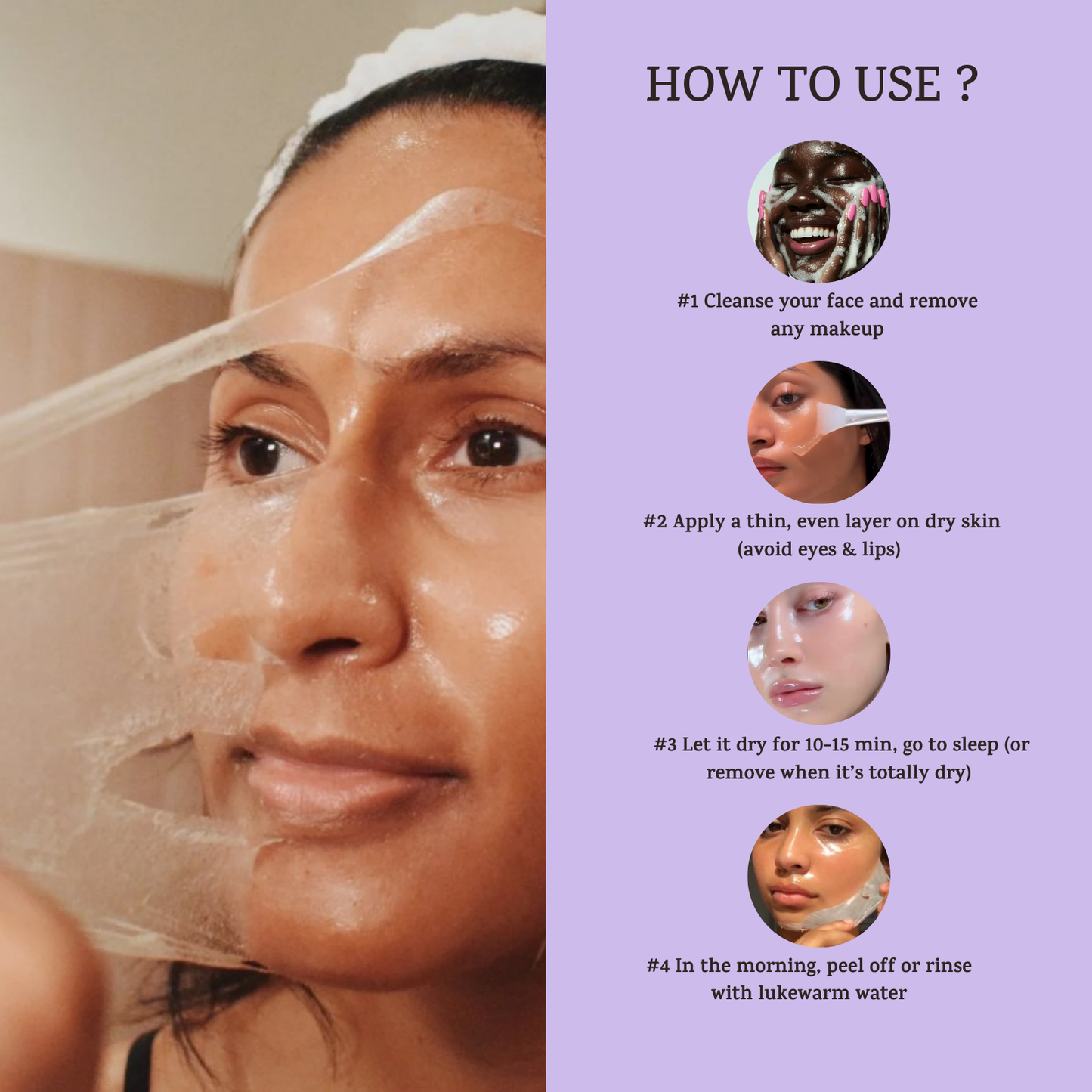 Turmeric Night Wrapping Mask