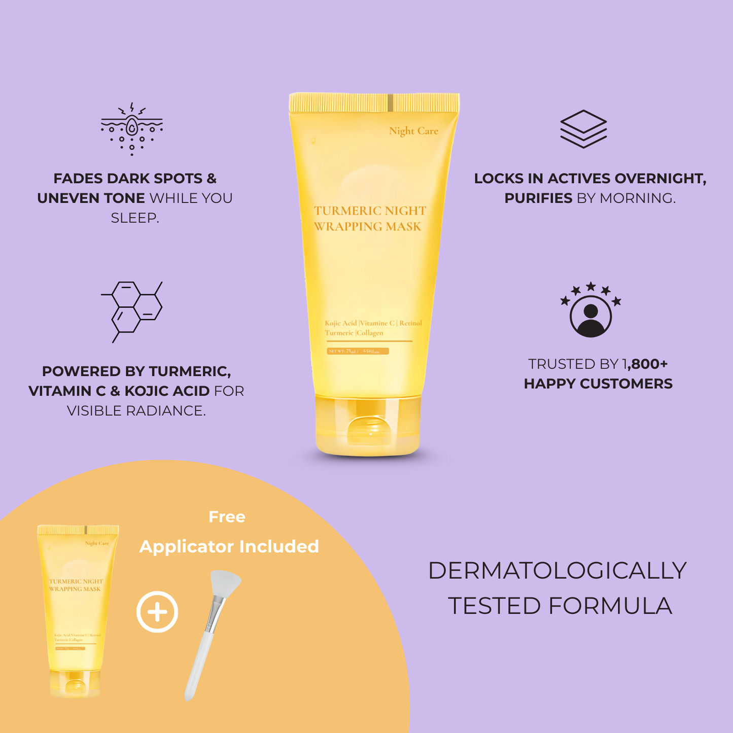 Turmeric Night Wrapping Mask